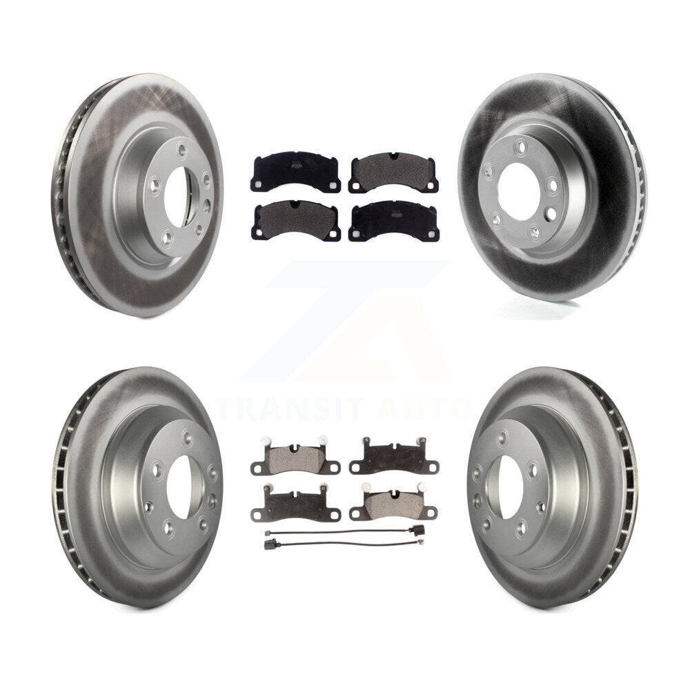 Transit Auto KGF-101875 Disc Brake Kit for 2011-2013 Porsche Cayenne - Front and Rear