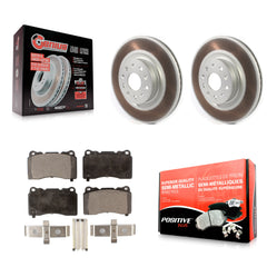 Transit Auto KGF-101877 Disc Brake Kit for 2015-2020 Cadillac CT6, Cadillac CTS - Front