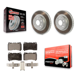 Transit Auto KGF-101880 Disc Brake Kit for 2014-2022 Chevrolet Camaro, Cadillac CTS, Cadillac CT6 - Front