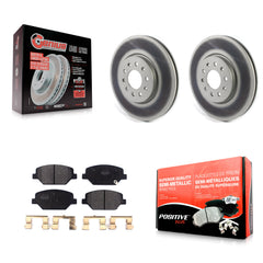 Transit Auto KGF-101886 Disc Brake Kit for 2016-2020 Chevrolet Equinox, GMC Terrain and More - Front
