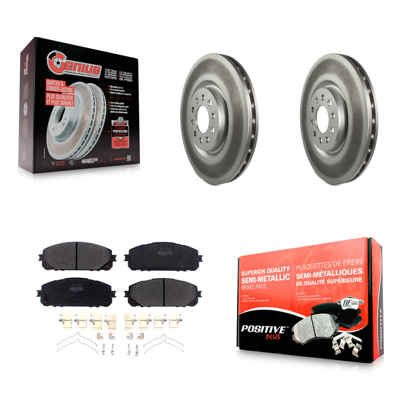 Transit Auto KGF-101893 Disc Brake Kit for 2014-2023 Jeep Cherokee - Front