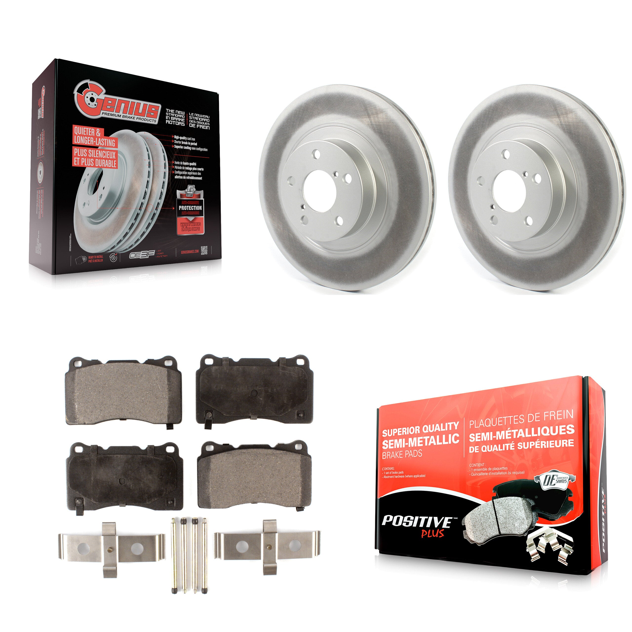 Transit Auto KGF-101897 Disc Brake Kit for 2019 Toyota 86 - Front
