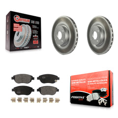 Transit Auto KGF-101910 Disc Brake Kit for 2012-2017 Fiat 500 - Front
