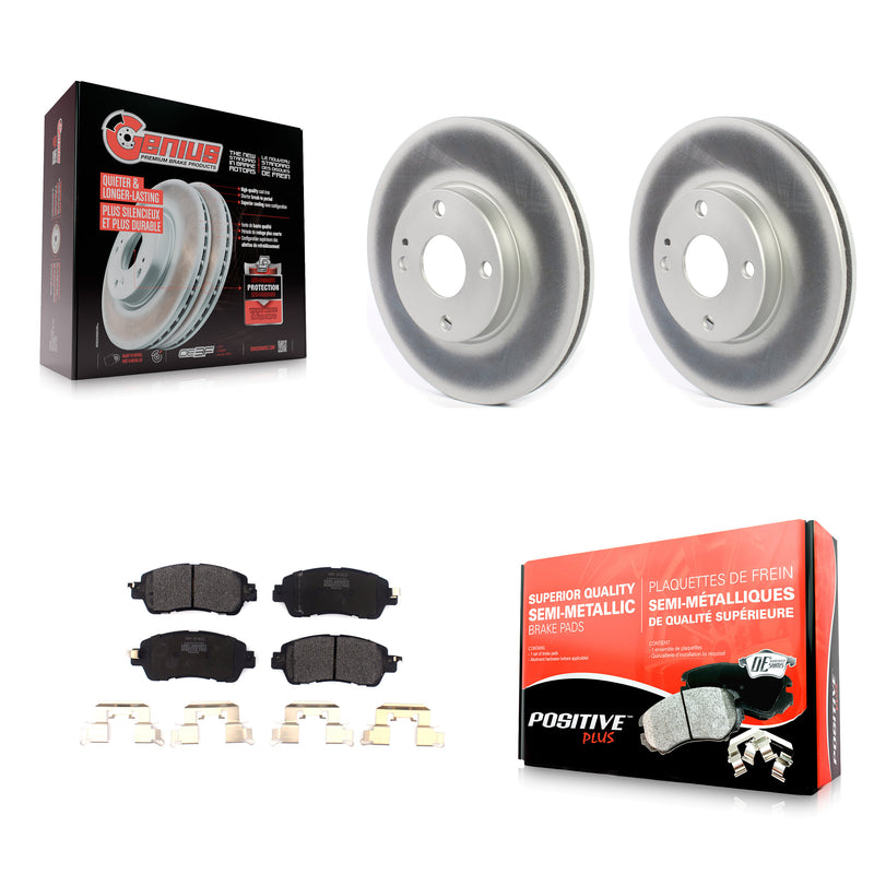 Transit Auto KGF-101916 Disc Brake Kit for 2016-2020 Toyota Yaris, Toyota Yaris iA, Scion iA - Front