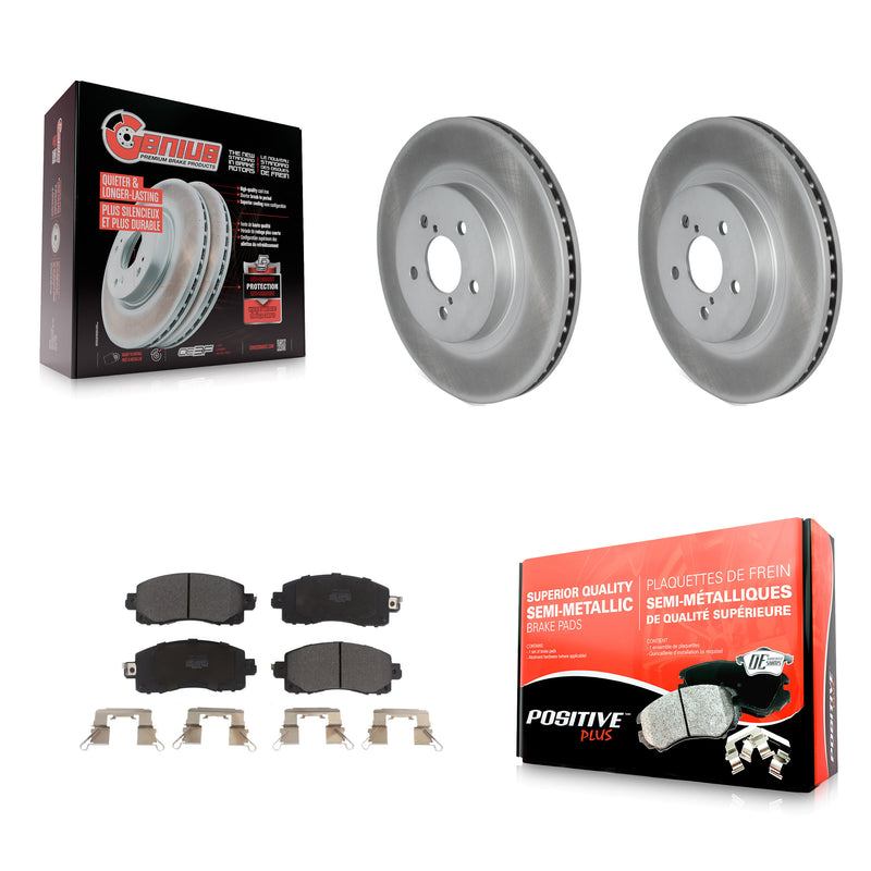 Transit Auto KGF-101927 Disc Brake Kit for 2017-2023 Subaru Crosstrek, Subaru Impreza - Front