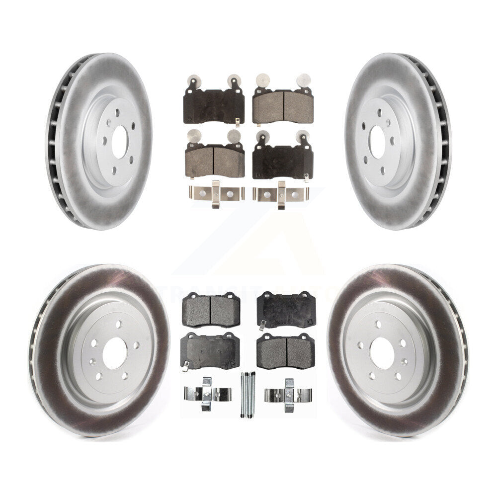 Transit Auto KGF-101940 Disc Brake Kit for 2010-2015 Chevrolet Camaro - Front and Rear