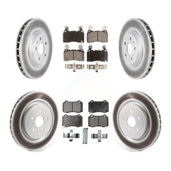 Transit Auto KGF-101940 Disc Brake Kit for 2010-2015 Chevrolet Camaro - Front and Rear