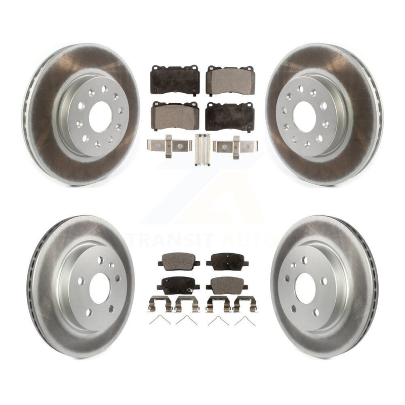 Transit Auto KGF-101949 Disc Brake Kit for 2016-2022 Chevrolet Camaro, Cadillac CT6 - Front and Rear