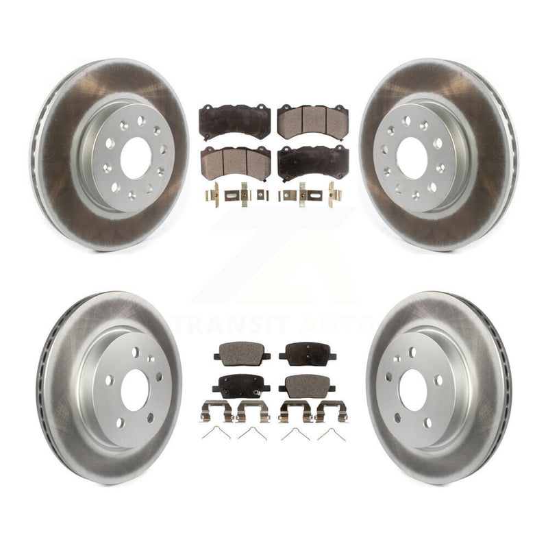 Transit Auto KGF-101951 Disc Brake Kit for 2019-2020 Chevrolet Camaro - Front and Rear