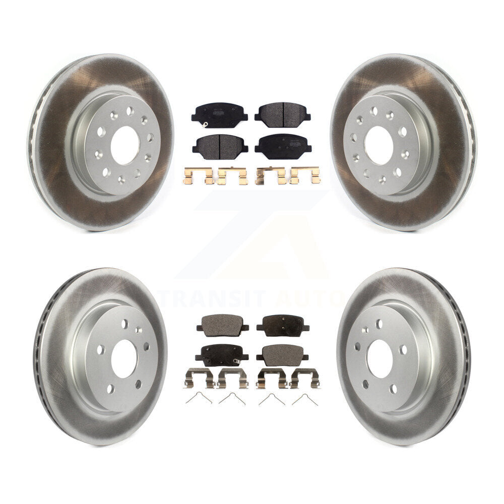 Transit Auto KGF-101953 Disc Brake Kit for 2016-2020 Chevrolet Camaro - Front and Rear