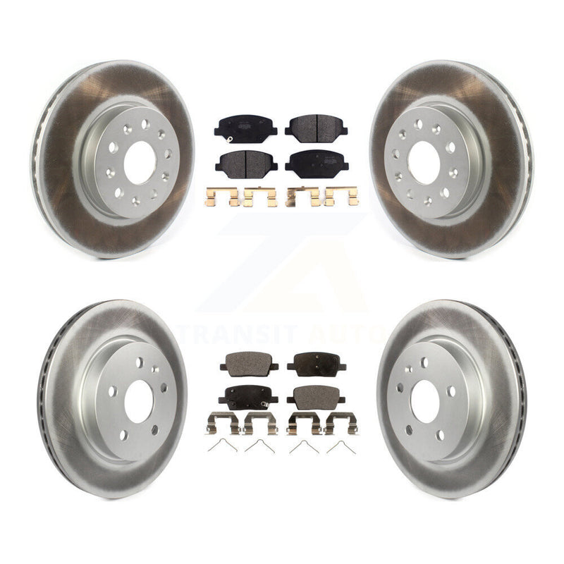 Transit Auto KGF-101953 Disc Brake Kit for 2016-2020 Chevrolet Camaro - Front and Rear