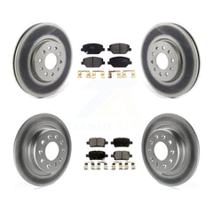 Transit Auto KGF-101954 Disc Brake Kit for 2017-2020 Buick Regal TourX, Chevrolet Equinox and More - Front and Rear