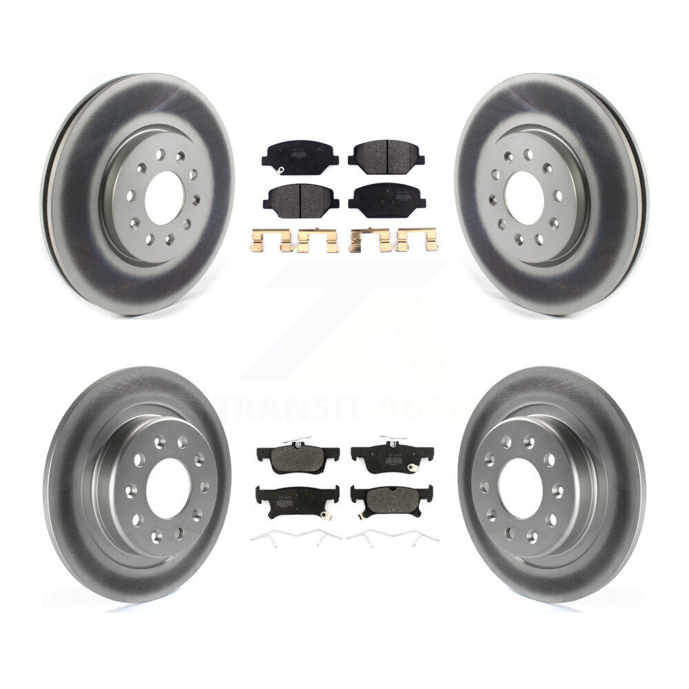 Transit Auto KGF-101955 Disc Brake Kit for 2016-2018 Buick Envision - Front and Rear