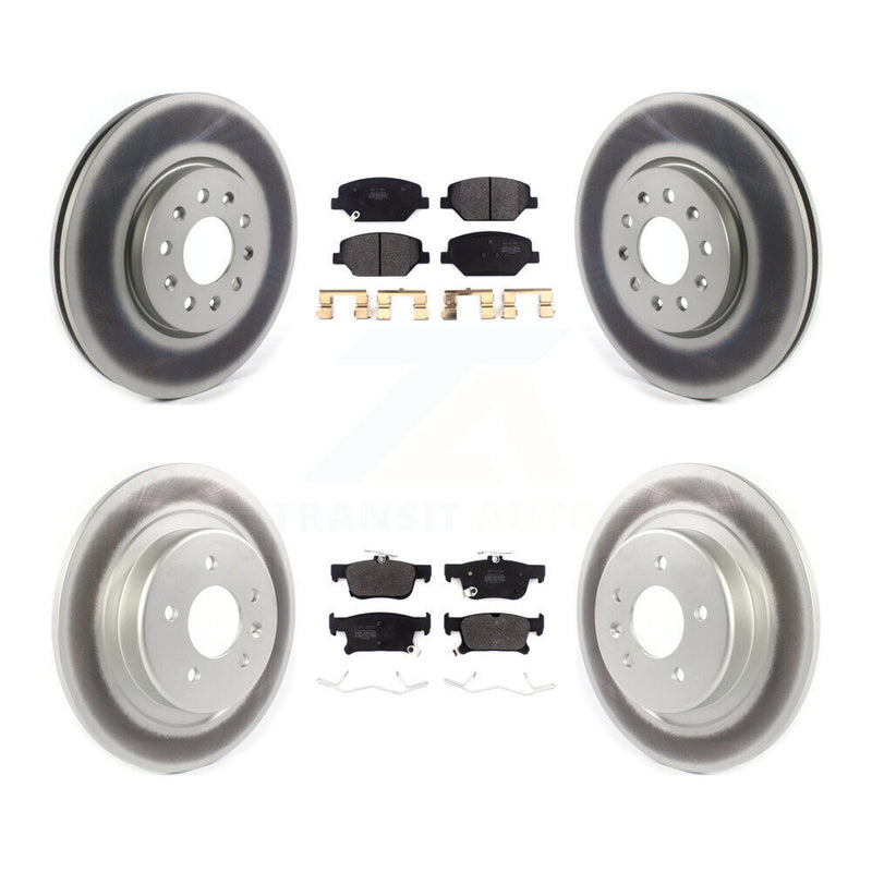 Transit Auto KGF-101956 Disc Brake Kit for 2016-2018 Buick Envision - Front and Rear