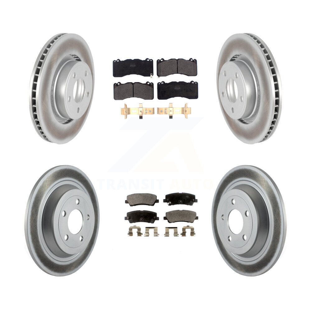 Transit Auto KGF-101960 Disc Brake Kit for 2015 Ford Mustang - Front and Rear