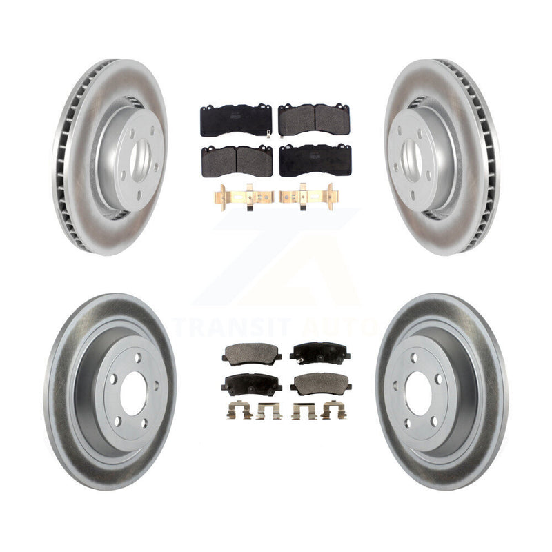 Transit Auto KGF-101960 Disc Brake Kit for 2015 Ford Mustang - Front and Rear