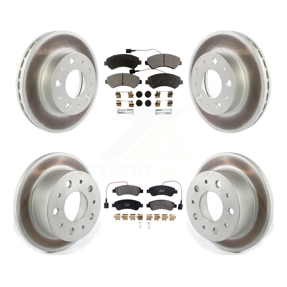 Transit Auto KGF-101963 Disc Brake Kit for 2014-2020 Ram ProMaster 1500, Ram ProMaster 2500, Ram ProMaster 3500 - Front and Rear