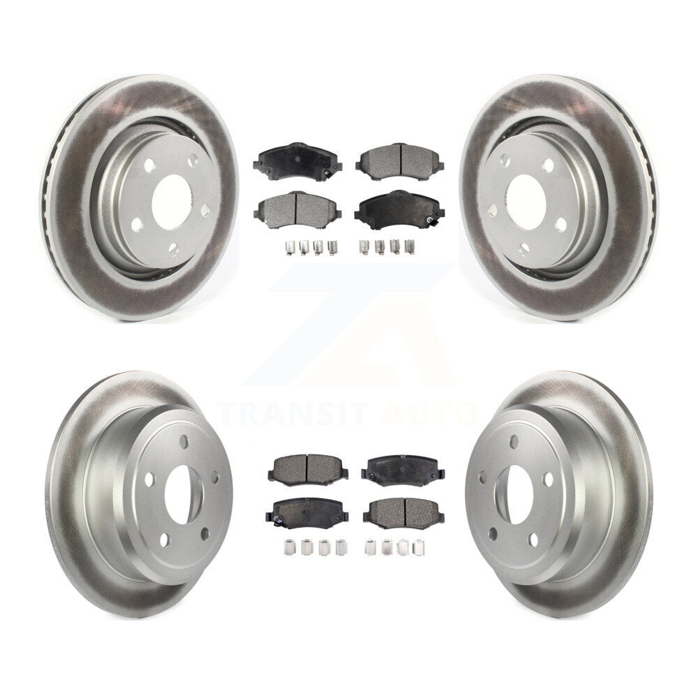 Transit Auto KGF-101967 Disc Brake Kit for 2013-2017 Jeep Wrangler - Front and Rear
