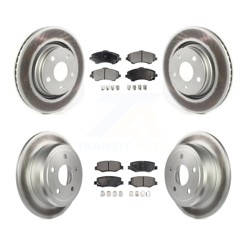 Transit Auto KGF-101967 Disc Brake Kit for 2013-2017 Jeep Wrangler - Front and Rear