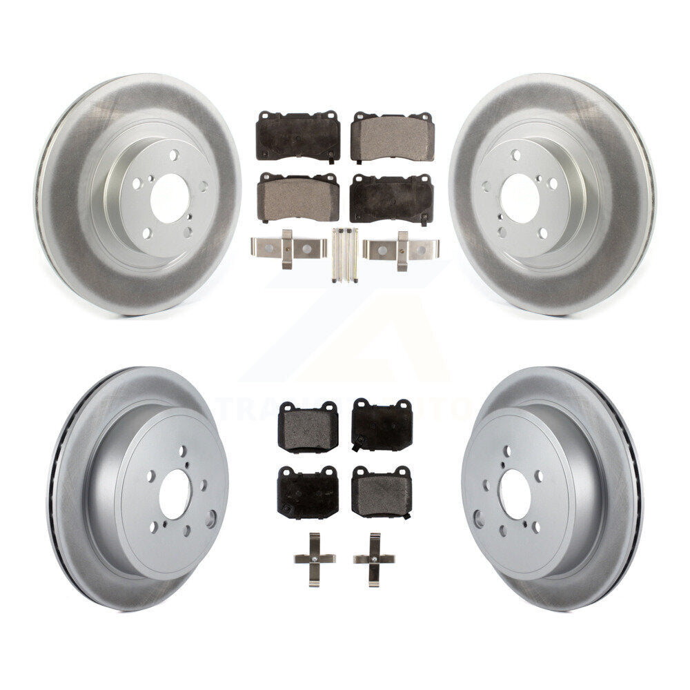 Transit Auto KGF-101969 Disc Brake Kit for 2019 Toyota 86 - Front and Rear