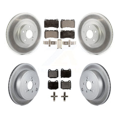 Transit Auto KGF-101969 Disc Brake Kit for 2019 Toyota 86 - Front and Rear