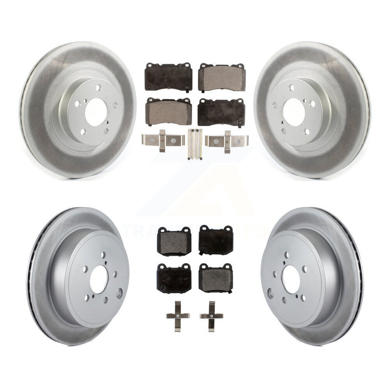 Transit Auto KGF-101969 Disc Brake Kit for 2019 Toyota 86 - Front and Rear