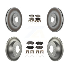 Transit Auto KGF-101978 Disc Brake Kit for 2016-2018 Kia Forte, Kia Forte5, Hyundai Veloster - Front and Rear