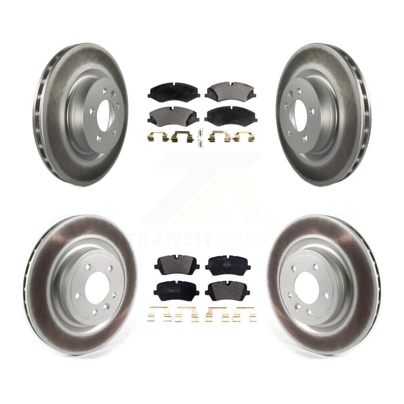 Transit Auto KGF-101981 Disc Brake Kit for 2014-2017 Land Rover Discovery, Land Rover Range Rover, Land Rover Range Rover Sport - Front and Rear