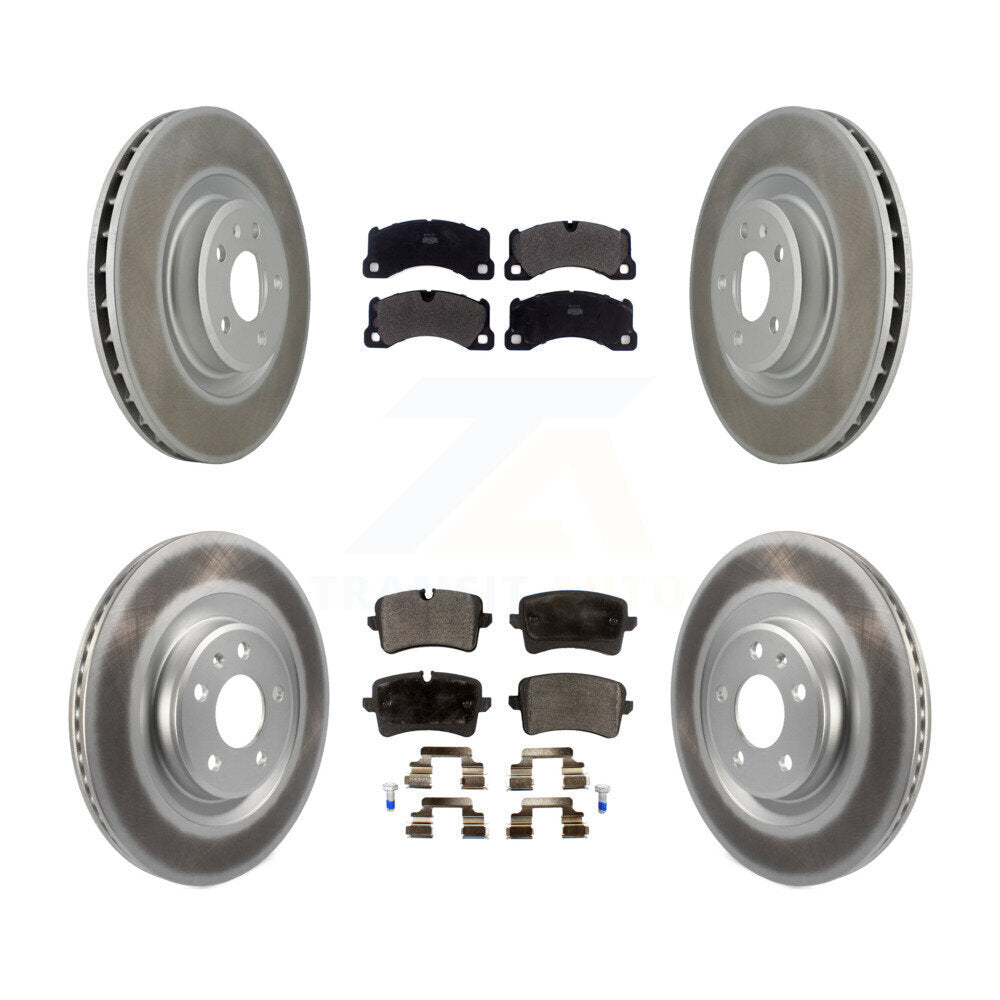 Transit Auto KGF-101984 Disc Brake Kit for 2017 Porsche Macan - Front and Rear