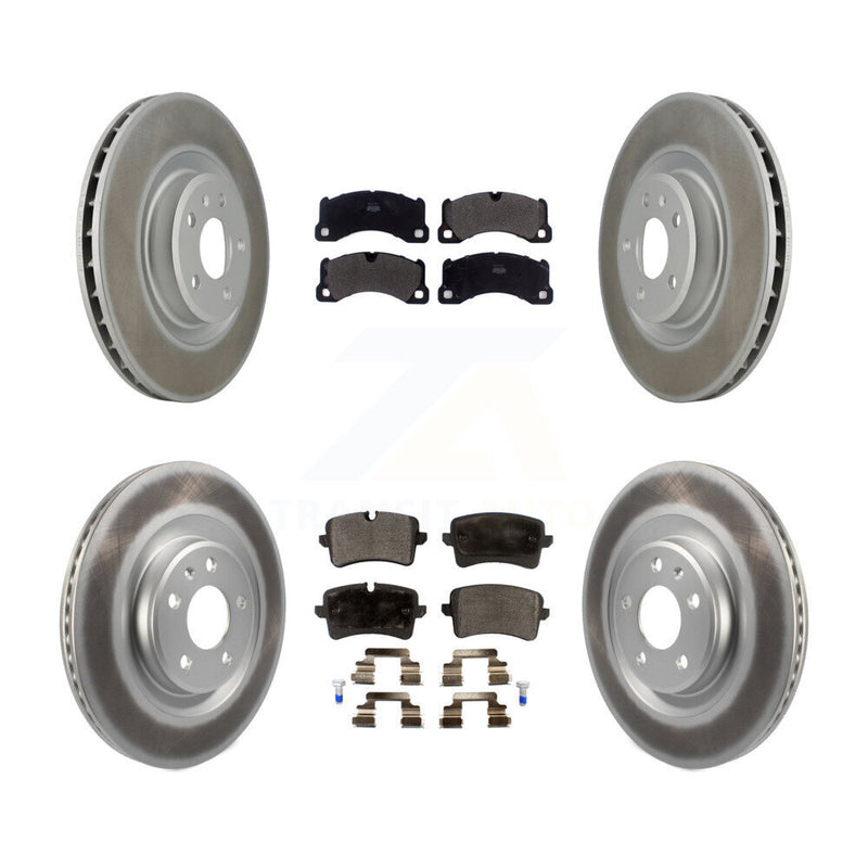 Transit Auto KGF-101984 Disc Brake Kit for 2017 Porsche Macan - Front and Rear