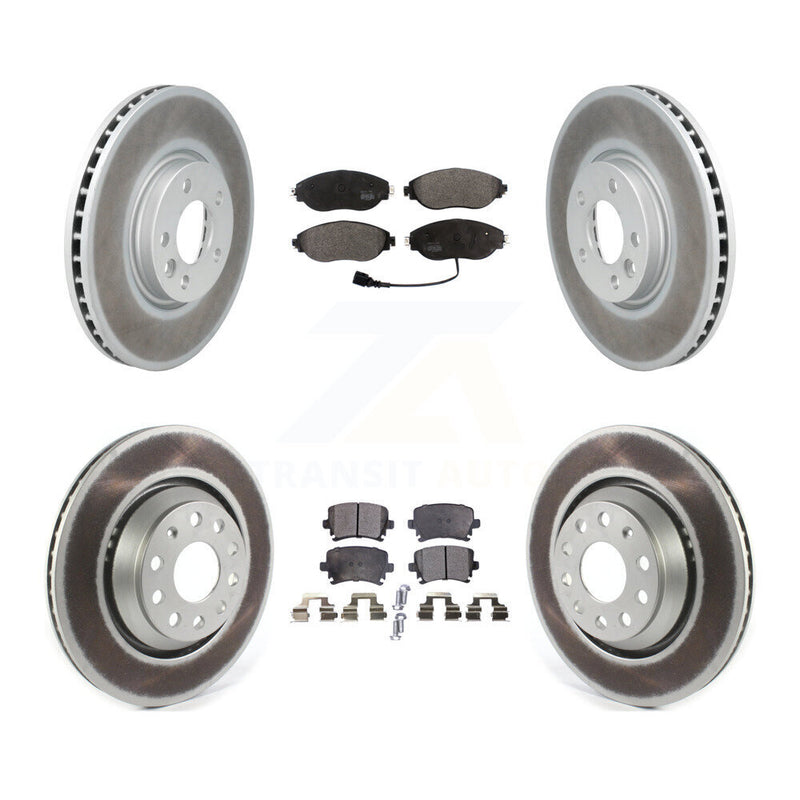 Transit Auto KGF-101992 Disc Brake Kit for 2013-2016 Volkswagen CC - Front and Rear