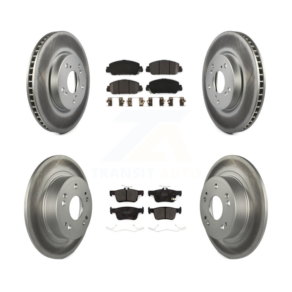 Transit Auto KGF-101994 Disc Brake Kit for 2018-2024 Honda Accord - Front and Rear