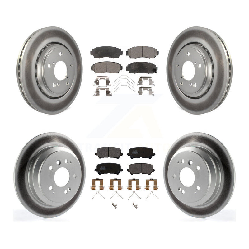 Transit Auto KGF-101996 Disc Brake Kit for 2019-2024 Honda Passport - Front and Rear