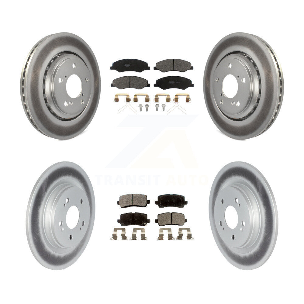Transit Auto KGF-101998 Disc Brake Kit for 2018-2023 Honda Odyssey - Front and Rear