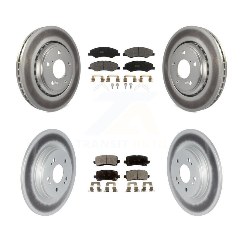 Transit Auto KGF-101998 Disc Brake Kit for 2018-2023 Honda Odyssey - Front and Rear