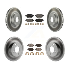 Transit Auto KGF-101999 Disc Brake Kit for 2012-2013 Fiat 500 - Front and Rear