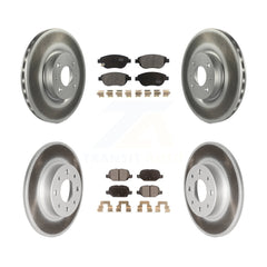 Transit Auto KGF-102000 Disc Brake Kit for 2014-2017 Fiat 500 - Front and Rear