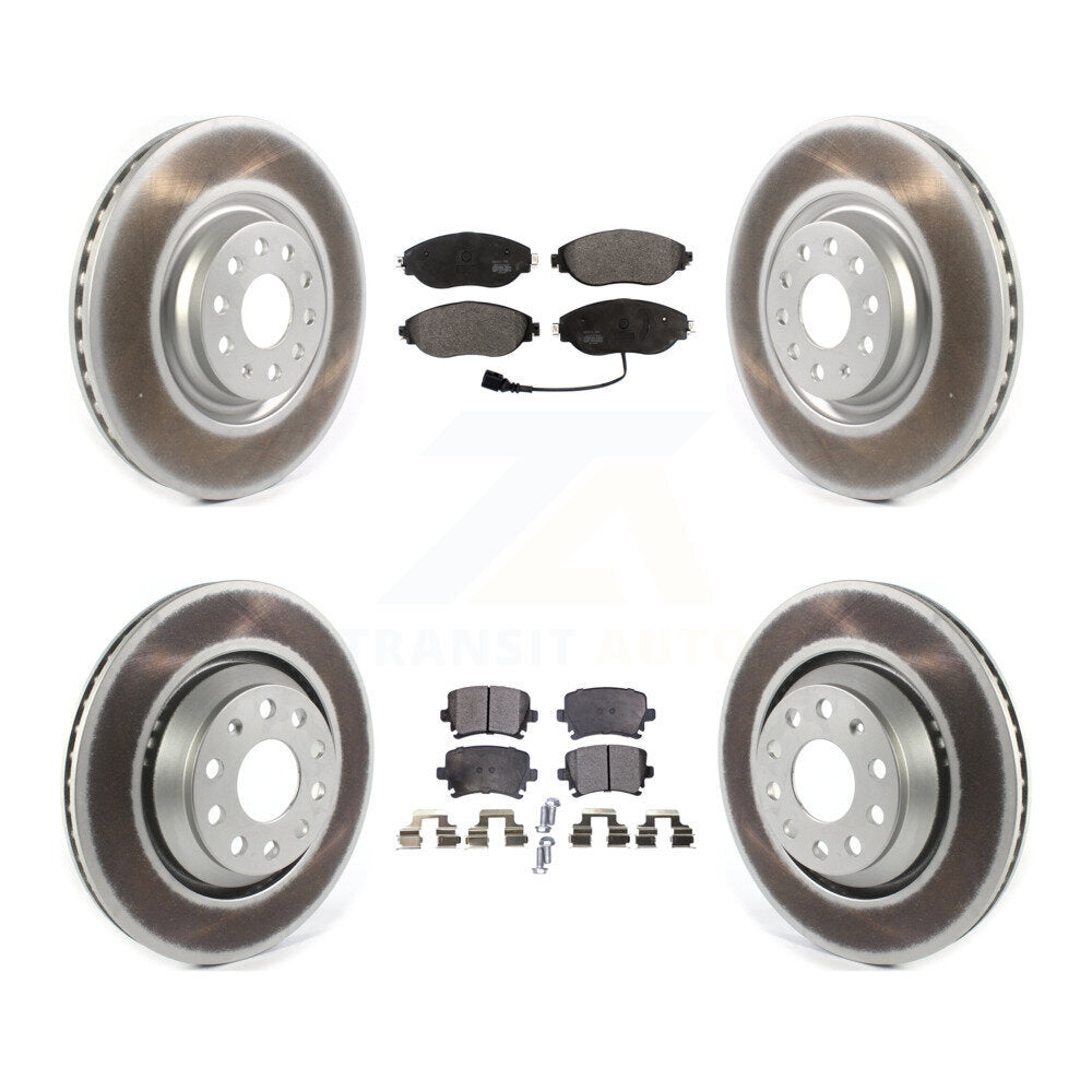 Transit Auto KGF-102002 Disc Brake Kit for 2018-2021 Volkswagen GTI - Front and Rear