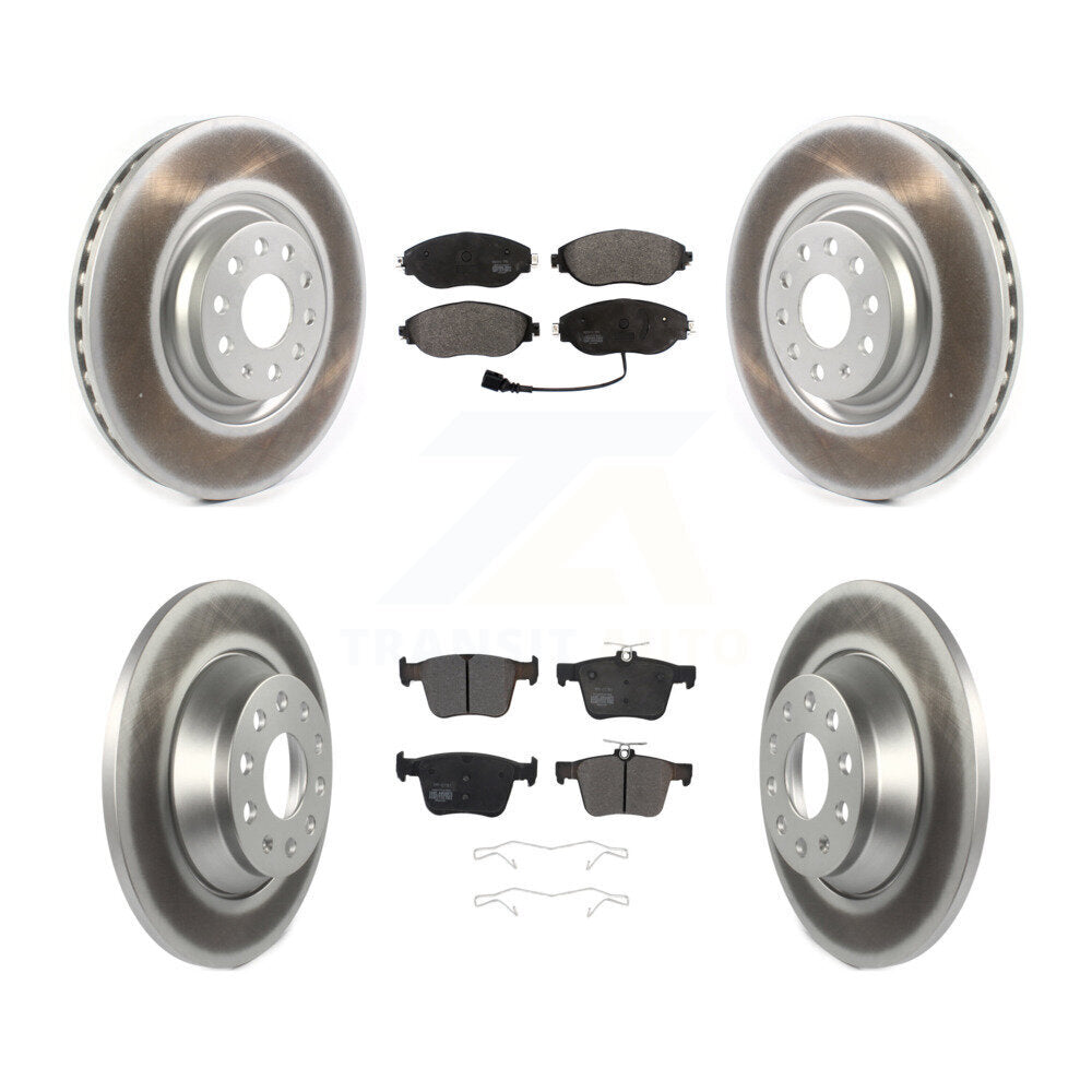 Transit Auto KGF-102004 Disc Brake Kit for 2018-2022 Volkswagen Jetta, Volkswagen Tiguan - Front and Rear