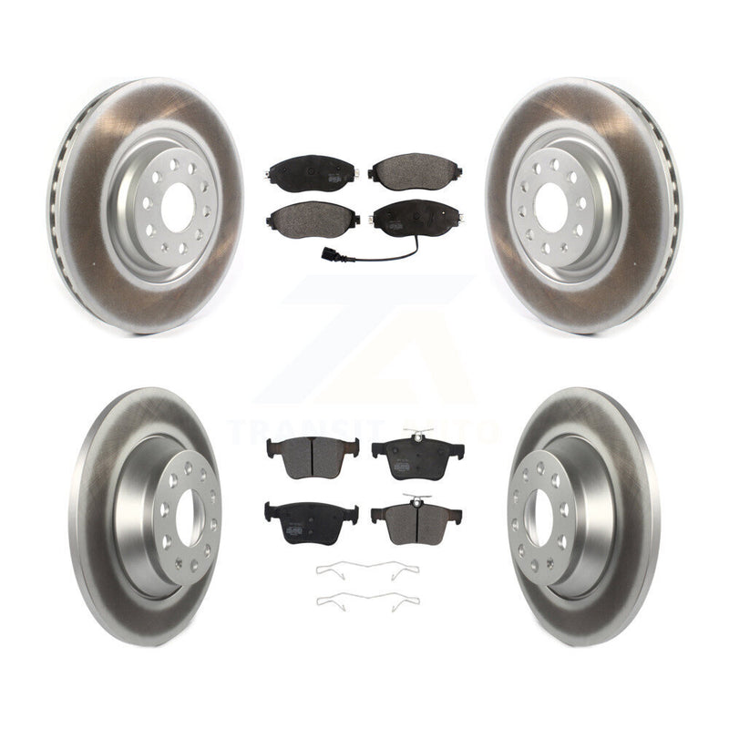 Transit Auto KGF-102004 Disc Brake Kit for 2018-2022 Volkswagen Jetta, Volkswagen Tiguan - Front and Rear