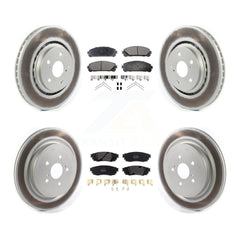 Transit Auto KGF-102014 Disc Brake Kit for 2016-2022 Lexus RX350, Lexus RX350L and More - Front and Rear