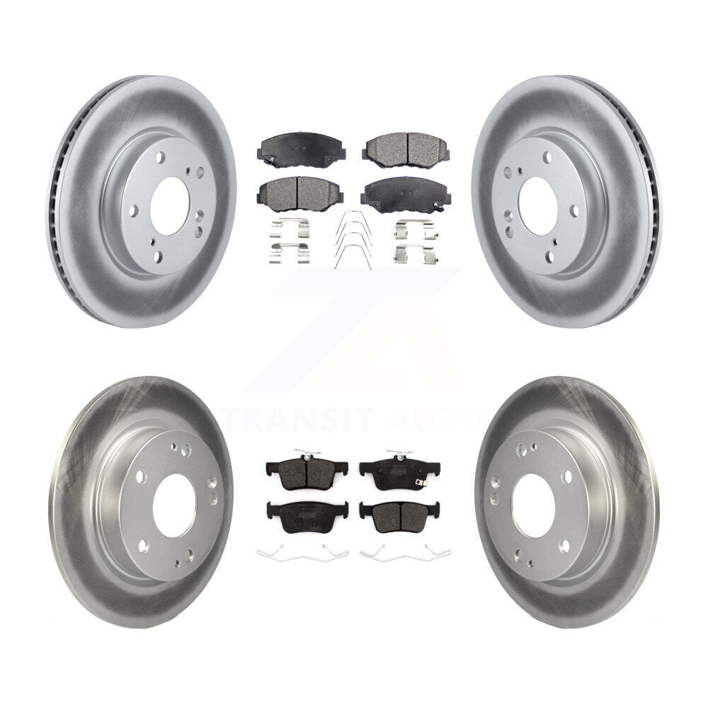 Transit Auto KGF-102015 Disc Brake Kit for 2020-2021 Honda Civic - Front and Rear