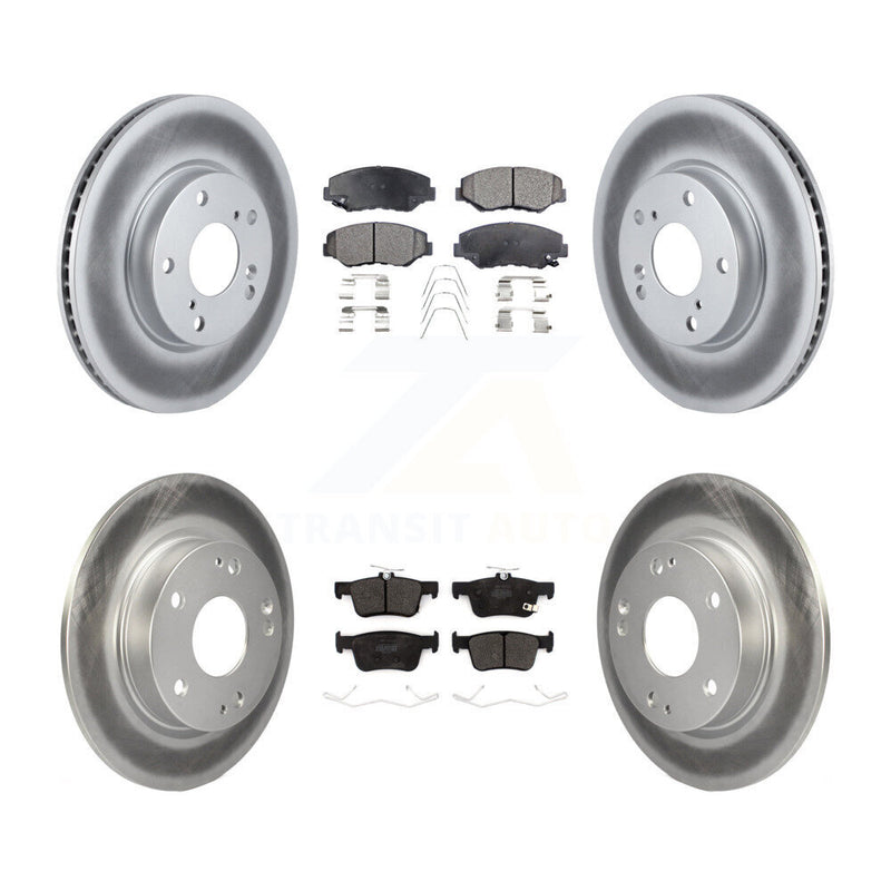Transit Auto KGF-102015 Disc Brake Kit for 2020-2021 Honda Civic - Front and Rear