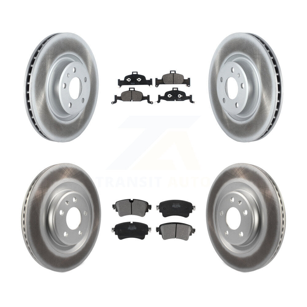 Transit Auto KGF-102021 Disc Brake Kit for 2017-2020 Audi A4 allroad, Audi A5 Sportback and More - Front and Rear