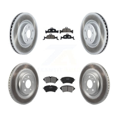 Transit Auto KGF-102021 Disc Brake Kit for 2017-2020 Audi A4 allroad, Audi A5 Sportback and More - Front and Rear