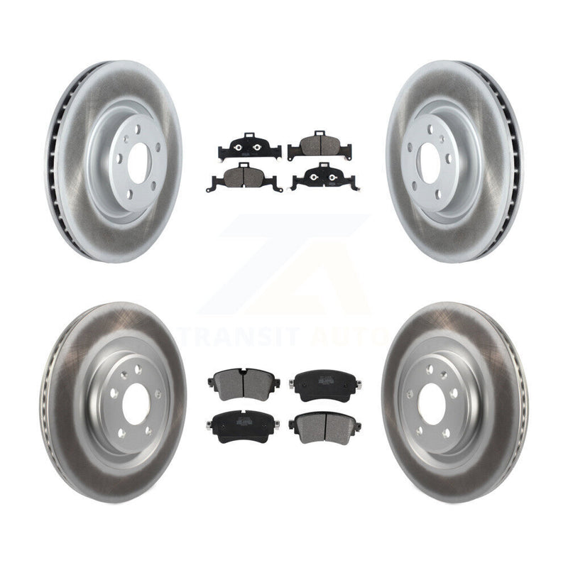 Transit Auto KGF-102021 Disc Brake Kit for 2017-2020 Audi A4 allroad, Audi A5 Sportback and More - Front and Rear