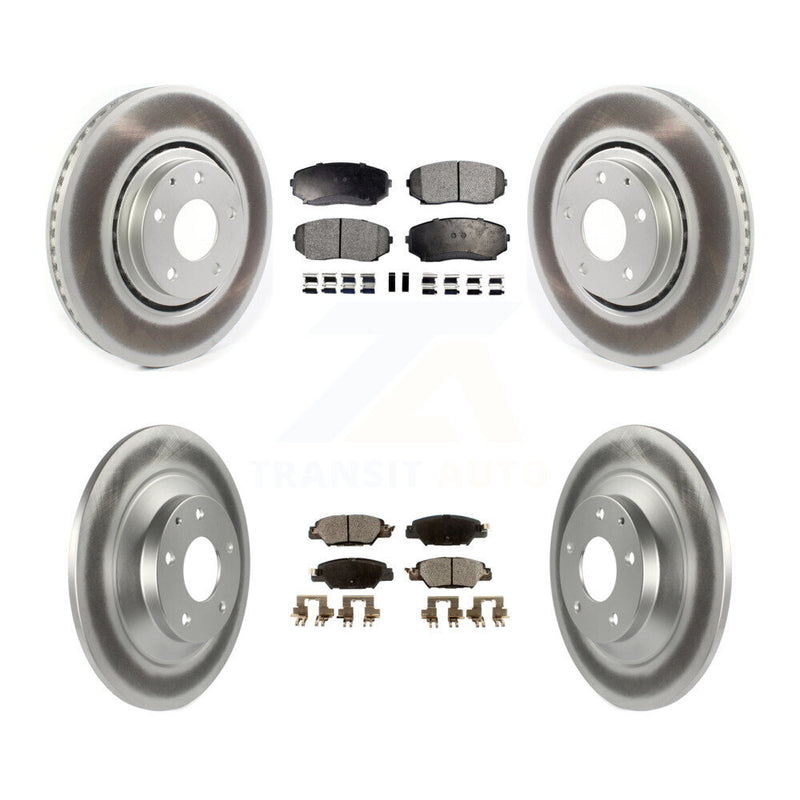 Transit Auto KGF-102023 Disc Brake Kit for 2019-2024 Mazda CX-5 - Front and Rear
