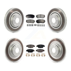 Transit Auto KGF-102024 Disc Brake Kit for 2016-2023 Mazda CX-9 - Front and Rear