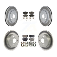 Transit Auto KGF-102026 Disc Brake Kit for 2018-2024 Toyota Camry - Front and Rear