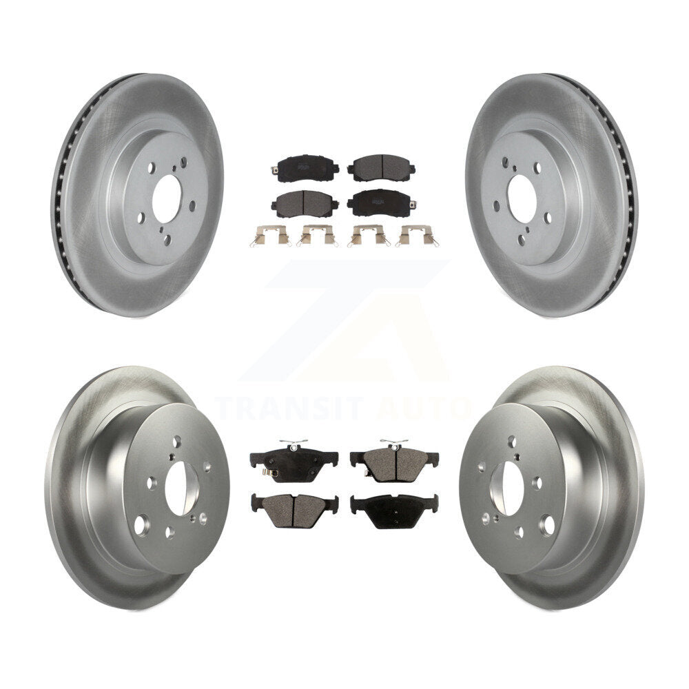 Transit Auto KGF-102029 Disc Brake Kit for 2019-2020 Subaru Crosstrek - Front and Rear